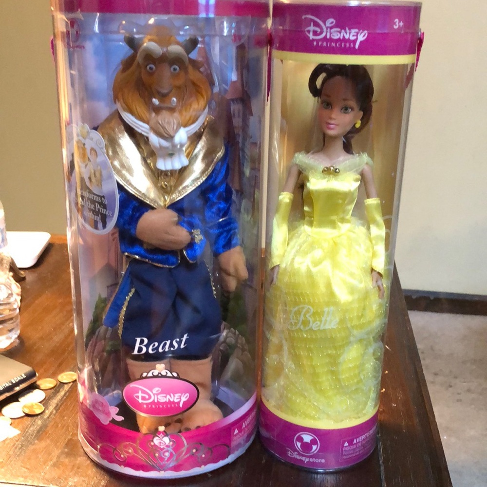 DISNEY DOLLS-BRAND NEW NEVER BEEN OPENED